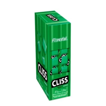 7896321017444 - CHICLE CLISS CARTELA FLORESTAL C/10UND M