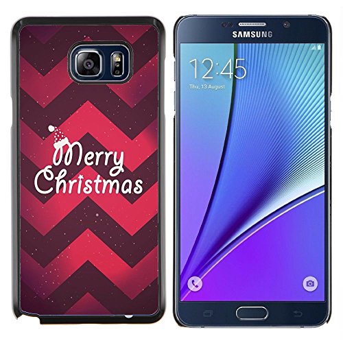 7896346700994 - STUSS CASE / HARD PROTECTIVE CASE COVER - CHRISTMAS CHEVRON RED PURPLE XMAS - SAMSUNG GALAXY NOTE 5 5TH N9200
