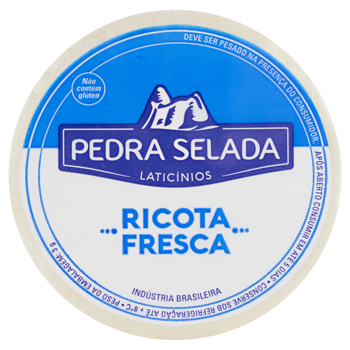 7896347700207 - RICOTA FRESCA PEDRA SELADA