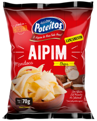 7896376302335 - CHIPS AIPIM MISTER POTEITO 55G