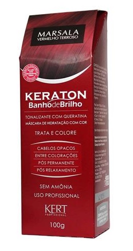 7896380604715 - TINT KERATON BANHO DE BRILHO MARSALA