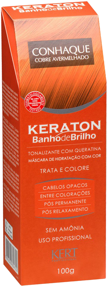 7896380604722 - TINT KERATON BANHO DE BRILHO CONHAQUE