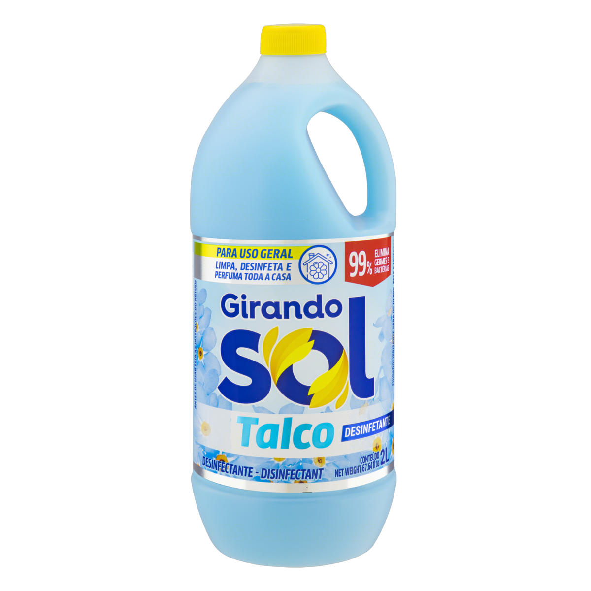 7896404600211 - DESINFETANTE TALCO GIRANDO SOL FRASCO 2L