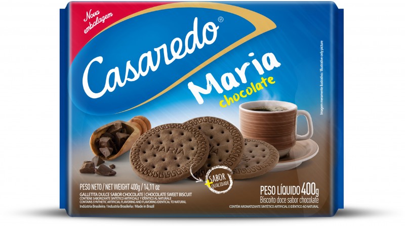 7896408440950 - BISCOITO CASAREDO MARIA CHOCOLATE