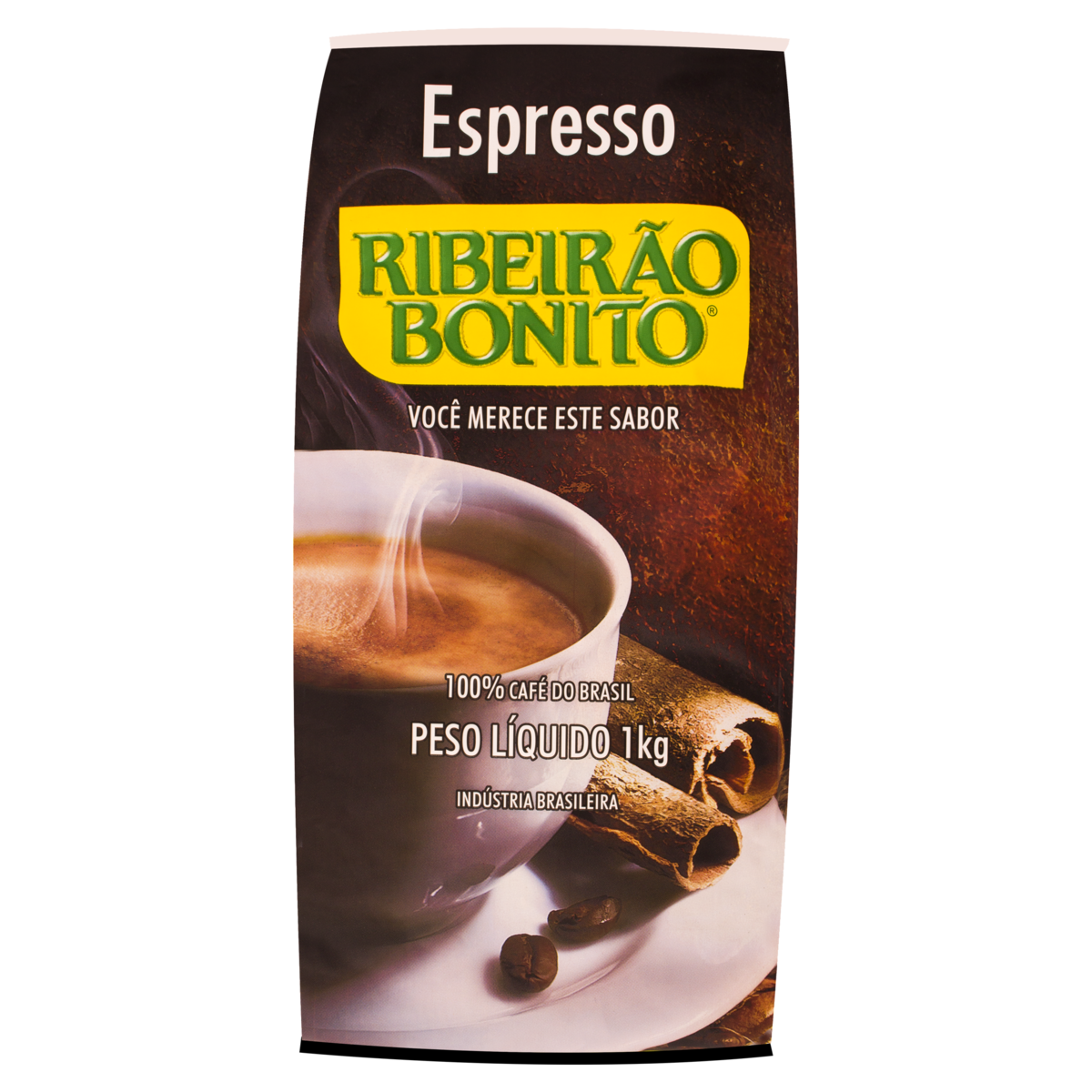 7896416600087 - CAFÉ TORRADO EM GRÃOS ESPRESSO RIBEIRÃO BONITO PACOTE 1KG