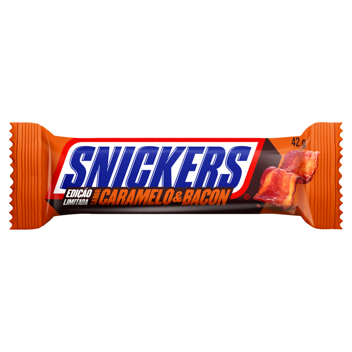 7896423451535 - CHOCOLATE CARAMELO & BACON SNICKERS PACOTE 42G