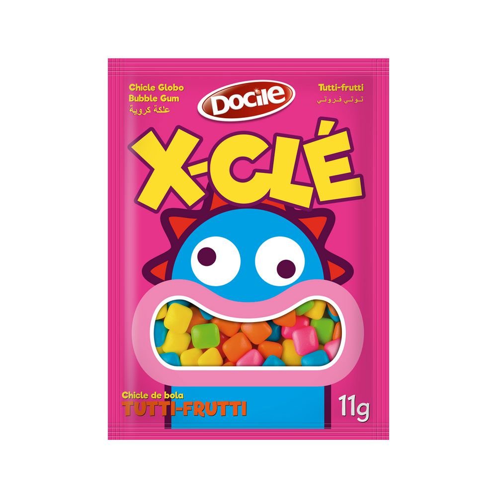 7896451903211 - CHICLE X-CLE T FRUTTI DOCILE