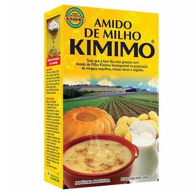 7896490288812 - AMIDO DE MILHO KIMIMO CAIXA 200G