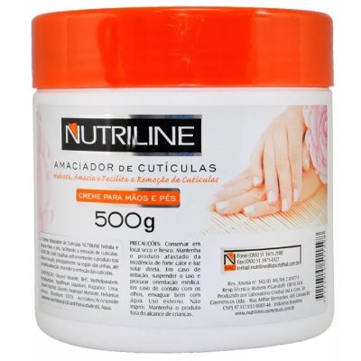 7896515511598 - AMACIADOR DE CUTICULAS NUTRILINE 500G