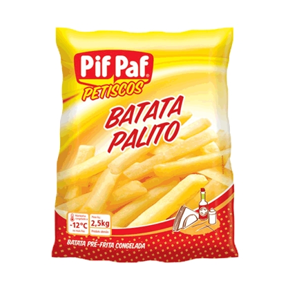 7896581305367 - BATATA PALITO CONGELADA PIF PAF 2,5KG