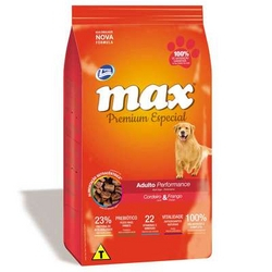 7896588942442 - RACAO CAES MAX ADULTO PERFOR.8KG