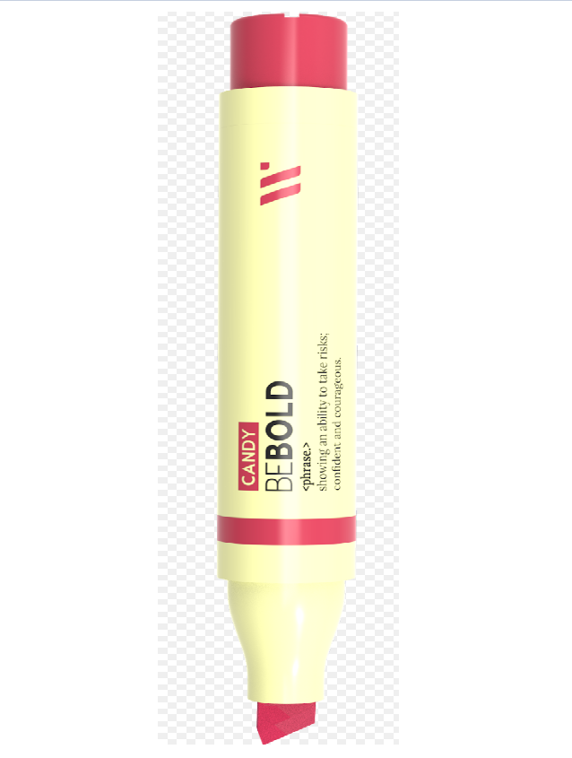 7896657830694 - MARCA TEXTO BE BOLD RED CANDY 14225 NEWPEN