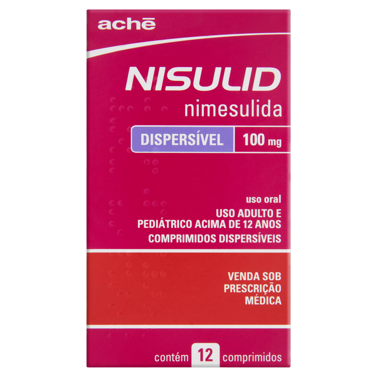 Nimesulida - Neo Química 100mg, caixa com 12 comprimidos