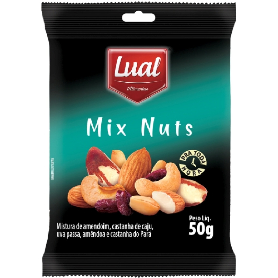 7896683412253 - MIX NUTS LUAL 50 G