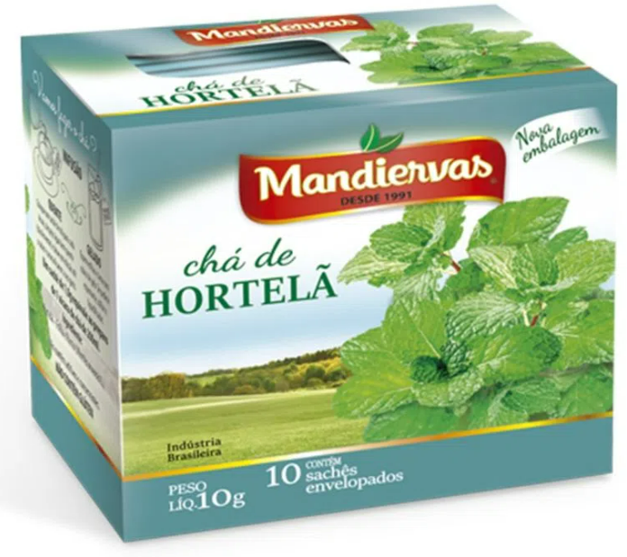 7896722501054 - CHA MANDIERVAS HORTELA C/10