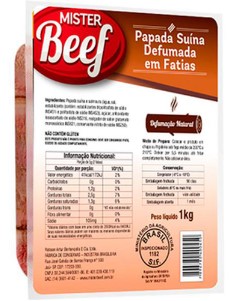 7896780400450 - BACON MISTER BEEF FAT 1KG