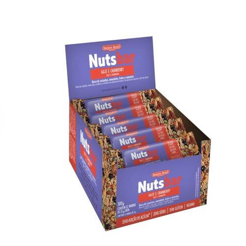 7896798602532 - BARRA CEREAL NUTS-BAR GOGY/GRANSBERRY 25G
