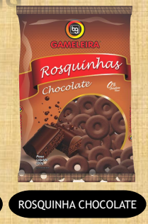 7896805100457 - BISC ROSQUINHA GAMELEIRA 300G CHOCOLATE