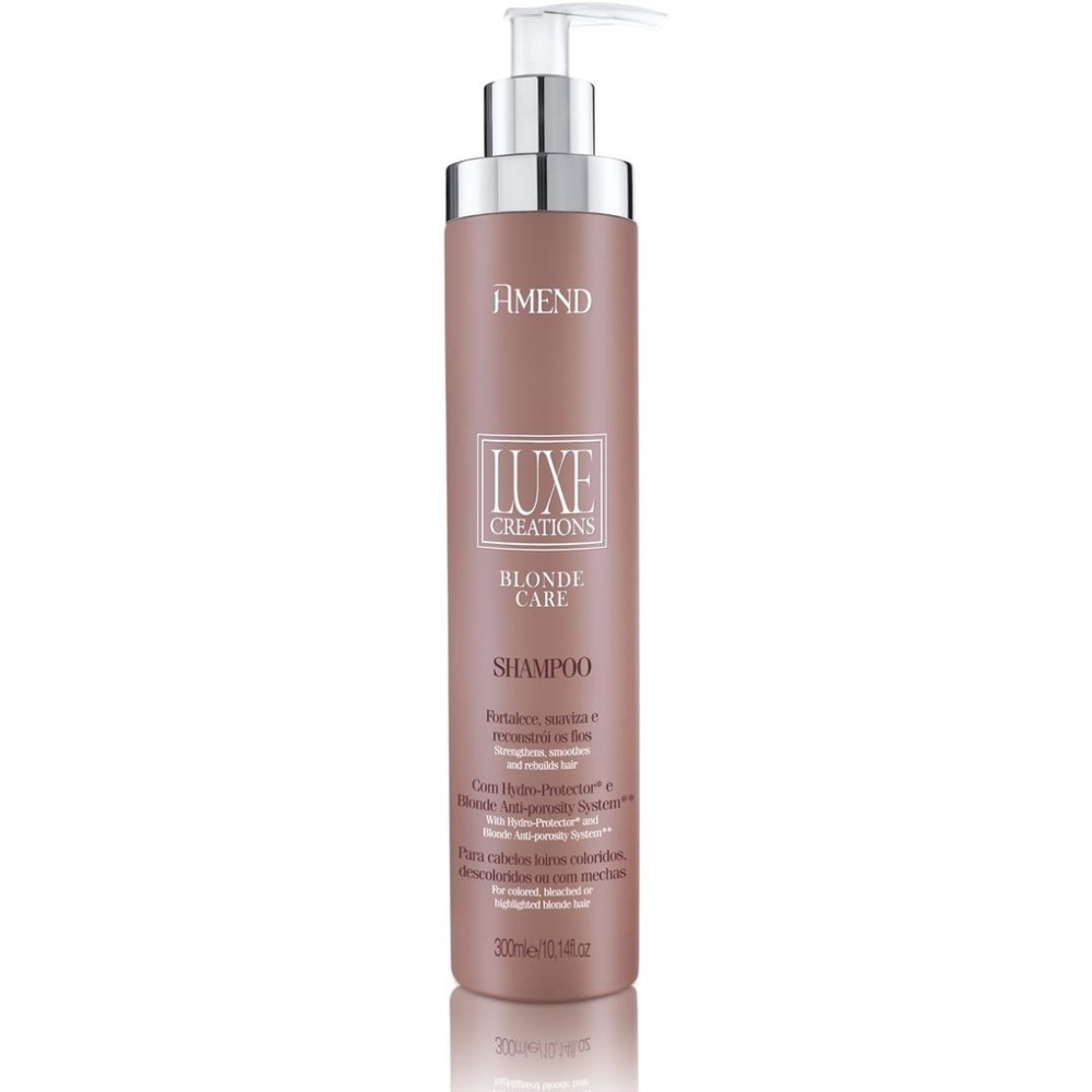 7896852619063 - SHAMPOO AMEND LUXE CREATIONS BLONDE CARE 300ML