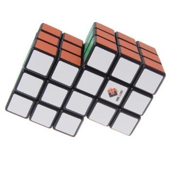 7896871255679 - NEW 2-IN-1 CONJOINED PUZZLE MAGIC CUBE 3X3X3 BLACK (NEW VERSION) EDUCATIONAL TOY