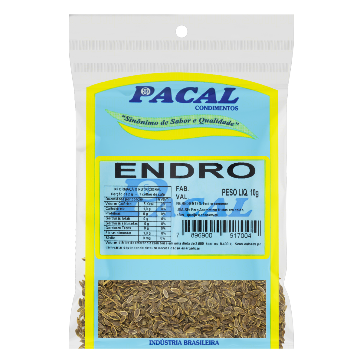 7896900917004 - ENDRO PACAL PACOTE 10G