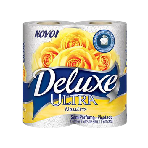 7896914000075 - PAPEL H DELUXE 30MTS PERF 16X4UNIDADE