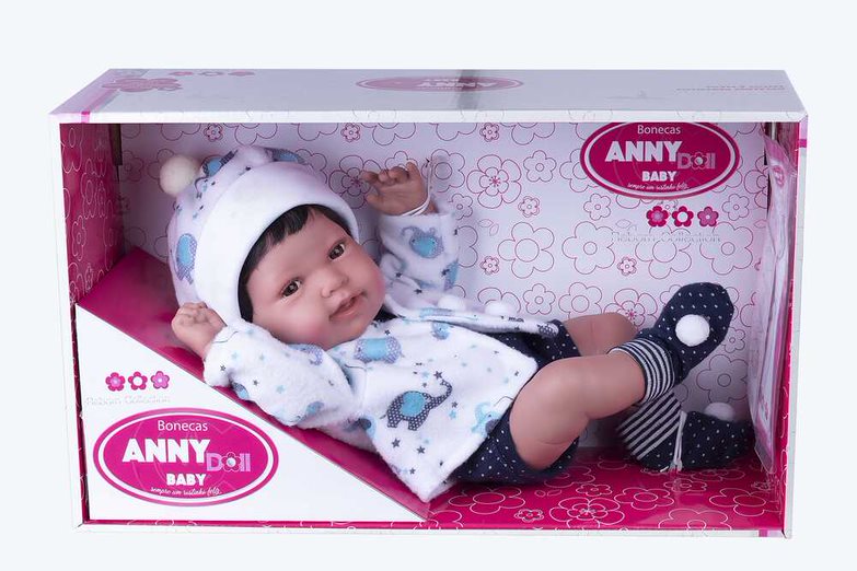 7896964624405 - ANNY DOLL BABY MENINO COTIPLAS