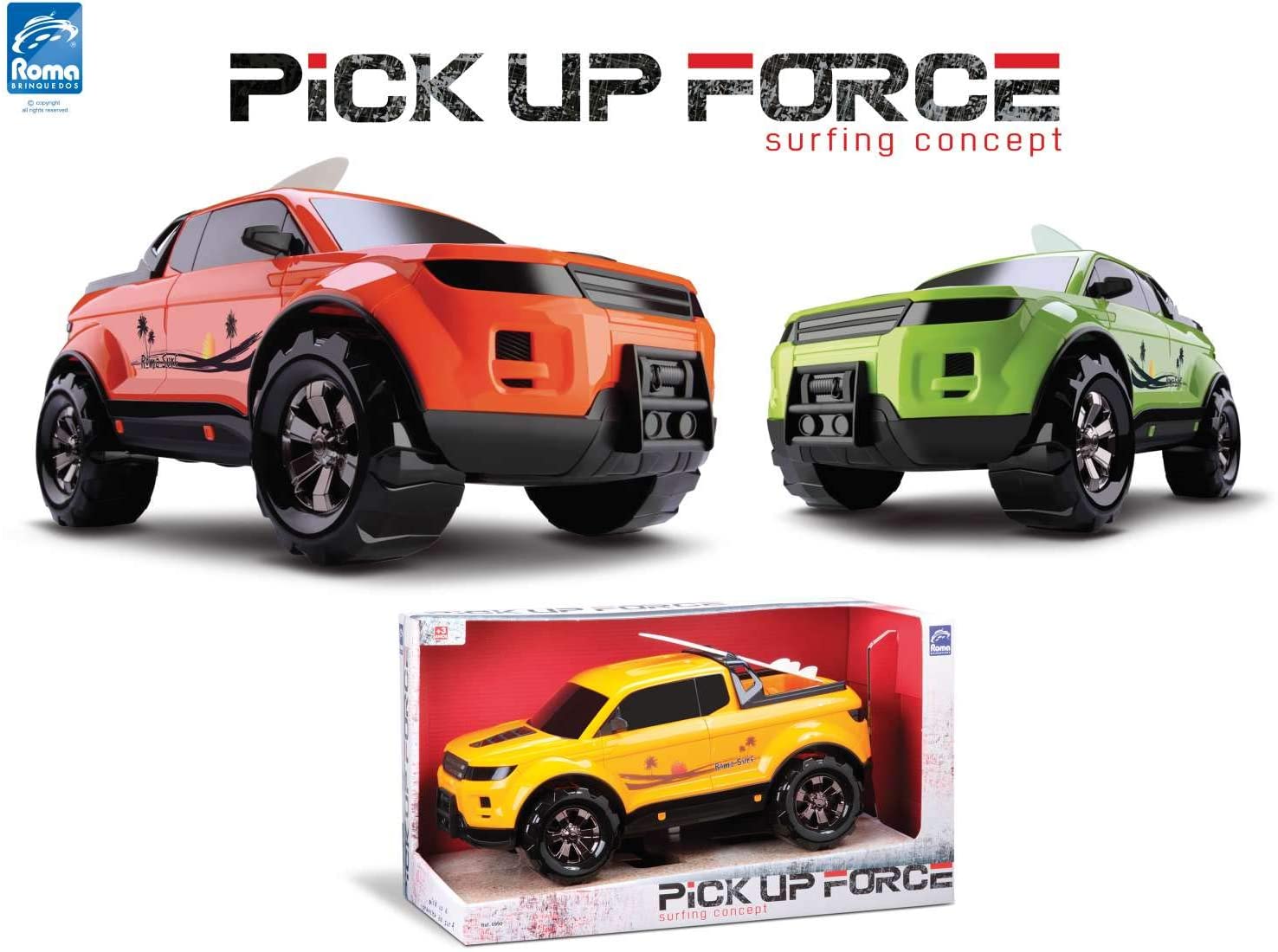 7896965209908 - PICK-UP FORCE SURFING CONCEPT ROMA BRINQUEDOS