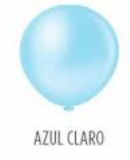 7896968311912 - BALÃO BIG BALL AZUL CLARO BALÕES PICPIC 1UND