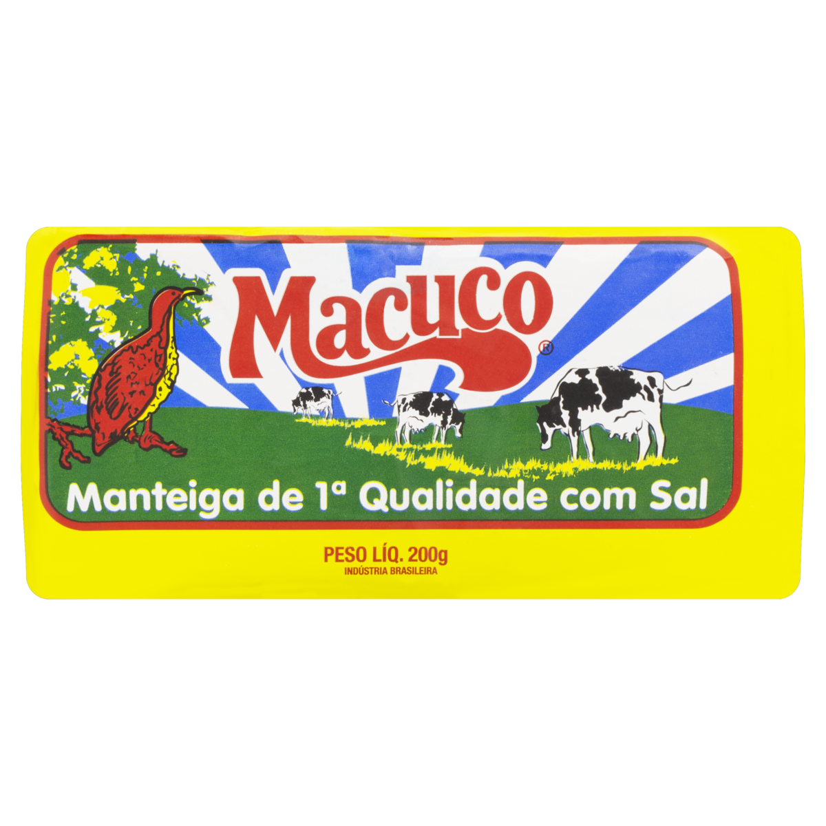 7896991770496 - MANTEIGA COM SAL MACUCO 200G