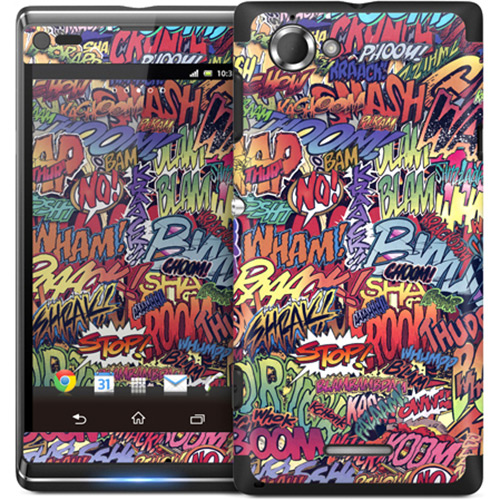 7897000190021 - SKIN PARA XPERIA L - ACTION PACKED