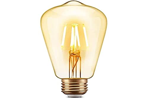 7897013583971 - LAMPADA LED DE FILAMENTO LUZ AMBAR 4W BIVOLT