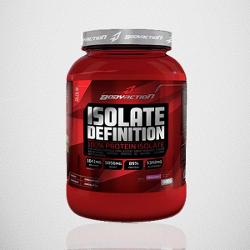 7897104908355 - ISOLATE DEFINITION 100% PROTEIN ISOLATE SABOR BAUNILHA 900G BODY ACTION