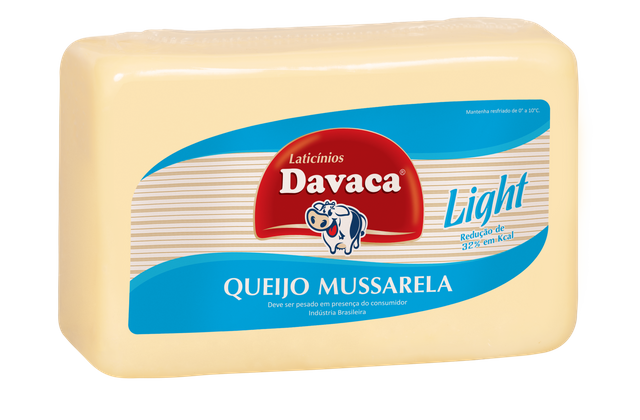 7897318533459 - QUEIJO MUSSARELA LIGHT DAVACA 500G