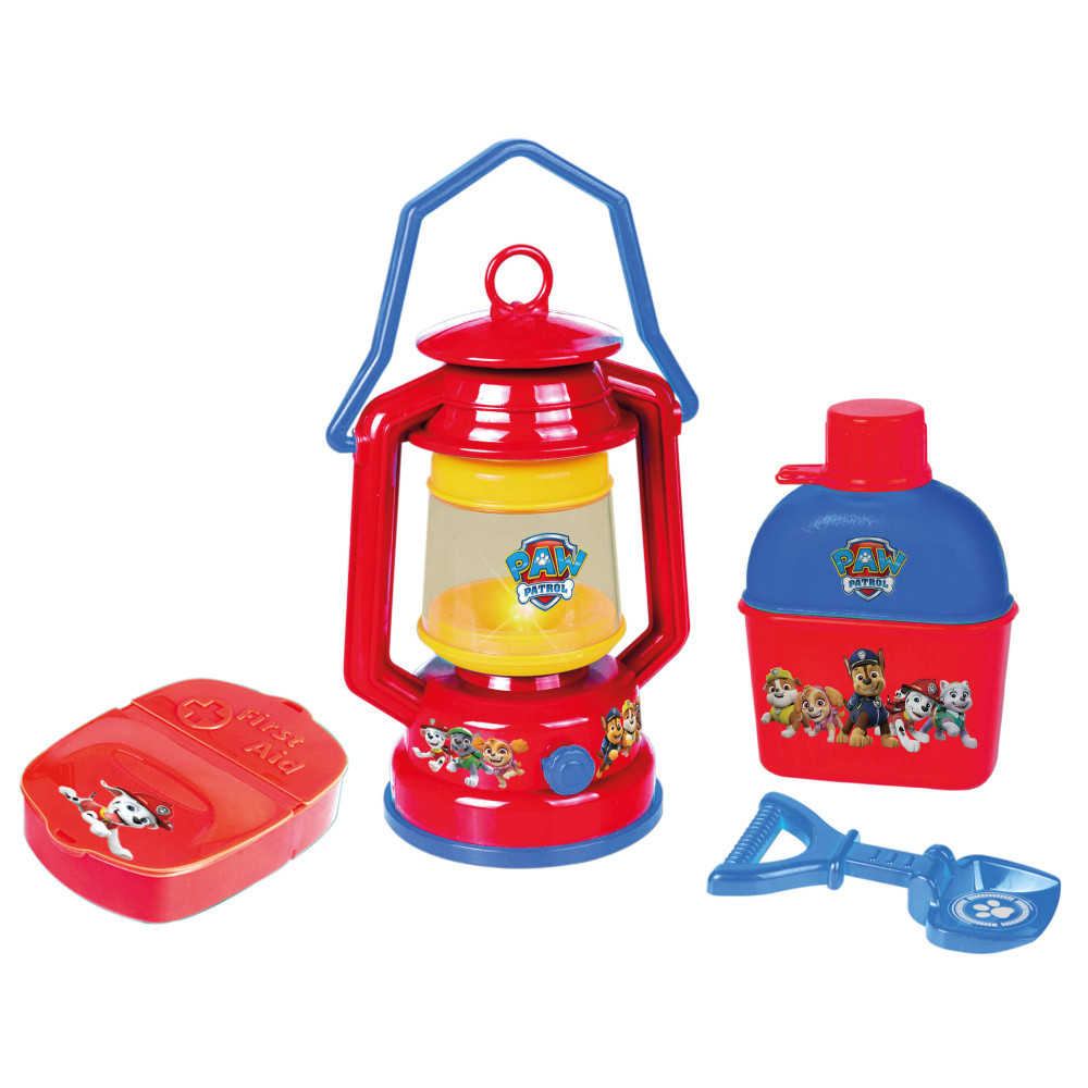 7897500519360 - PAW PATROL CAMPING KIT COM LAMPIAO E CANTIL REF 1936 CANDIDE