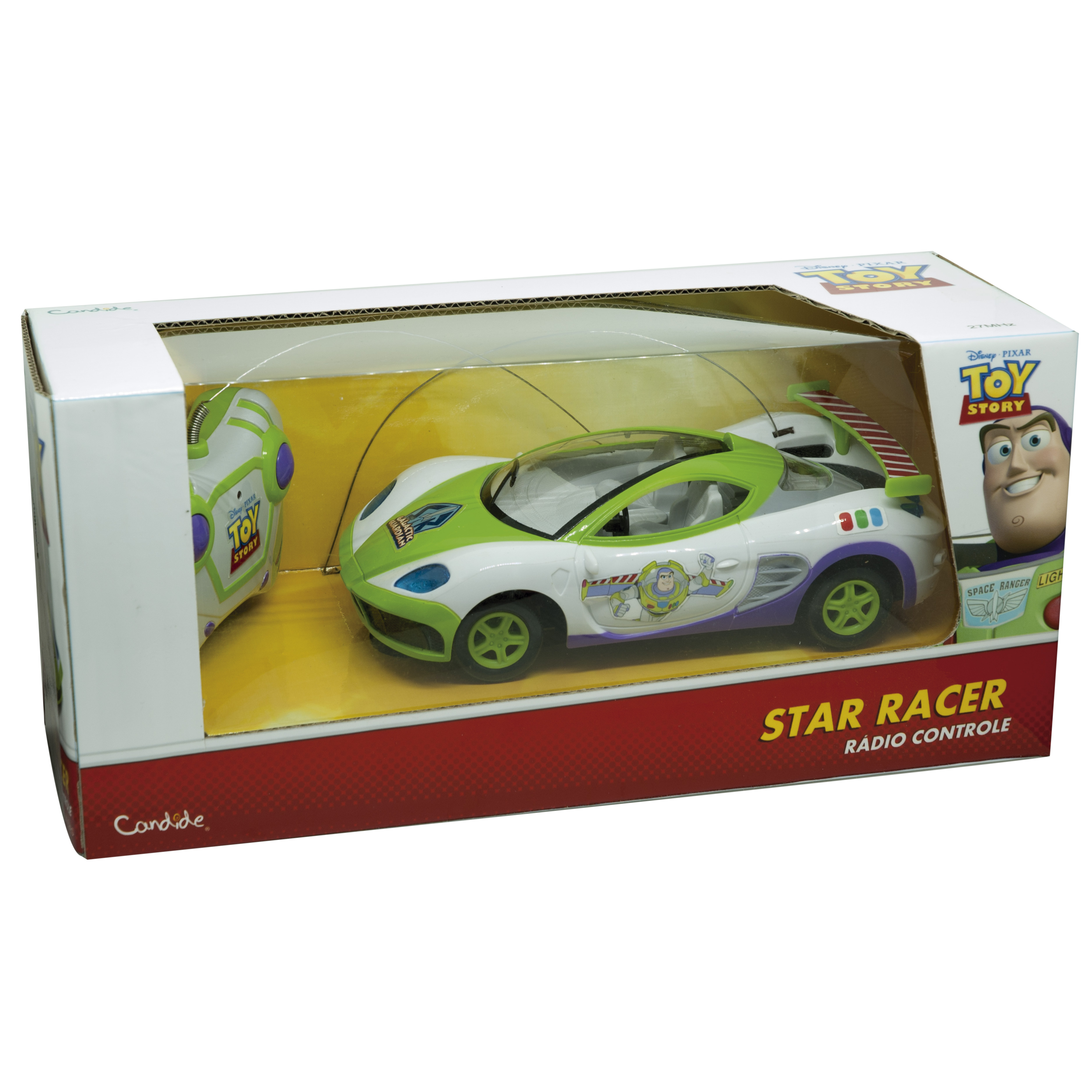 7897500549428 - VEICULO STAR RACER TOY STORY RC 3 FU REF 4942 CANDIDE