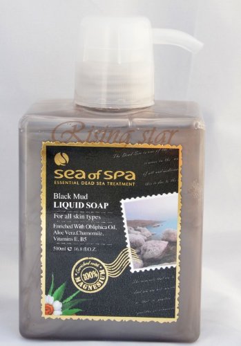 7897556824746 - SEA OF SPA ESSENTIAL DEAD SEA MINERALS BLACK MUD LIQUID SOAP