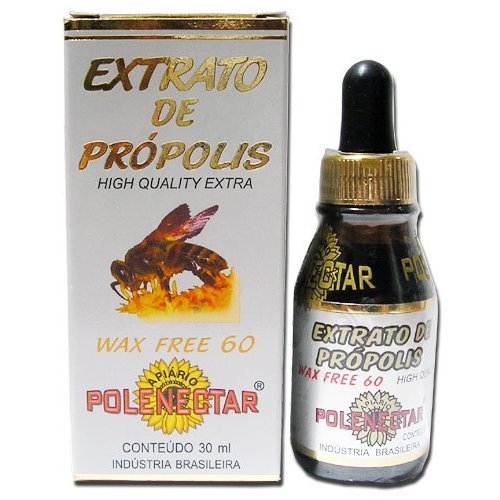 7897930500600 - POLENECTAR BRAZIL IMPORTED PREMIUM BEE PROPOLIS EXTRACT WAX FREE 60 (30ML) FROM POLENECTAR