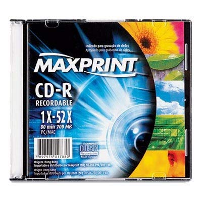 7897975017880 - CD-R TUBO MAXPRINT