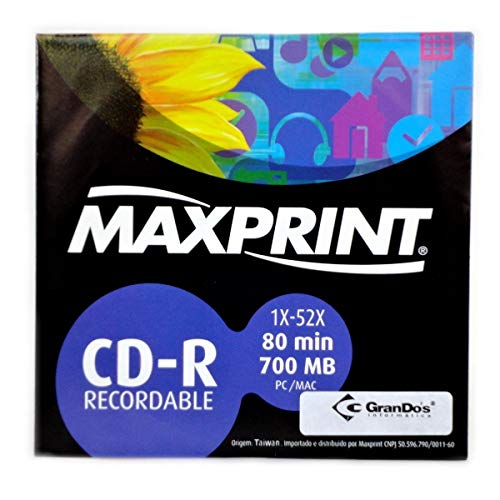 7897975024499 - CD-R MAXPRINT 1X-52X