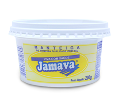 7898016050804 - MANTEIGA JAMAVA C SAL 200G