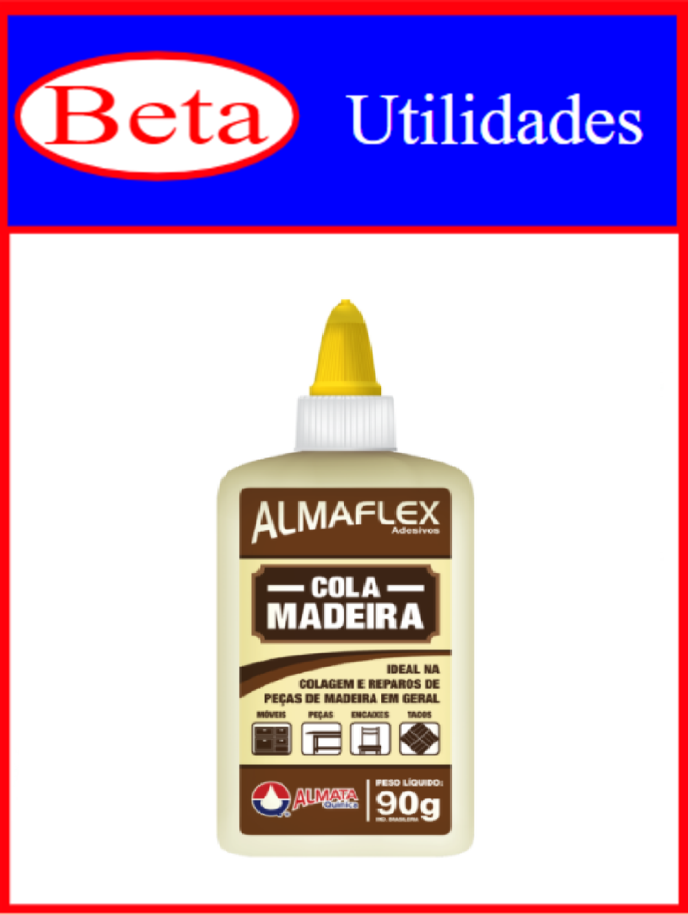 7898021400991 - COLA MADEIRA BETA 90GR