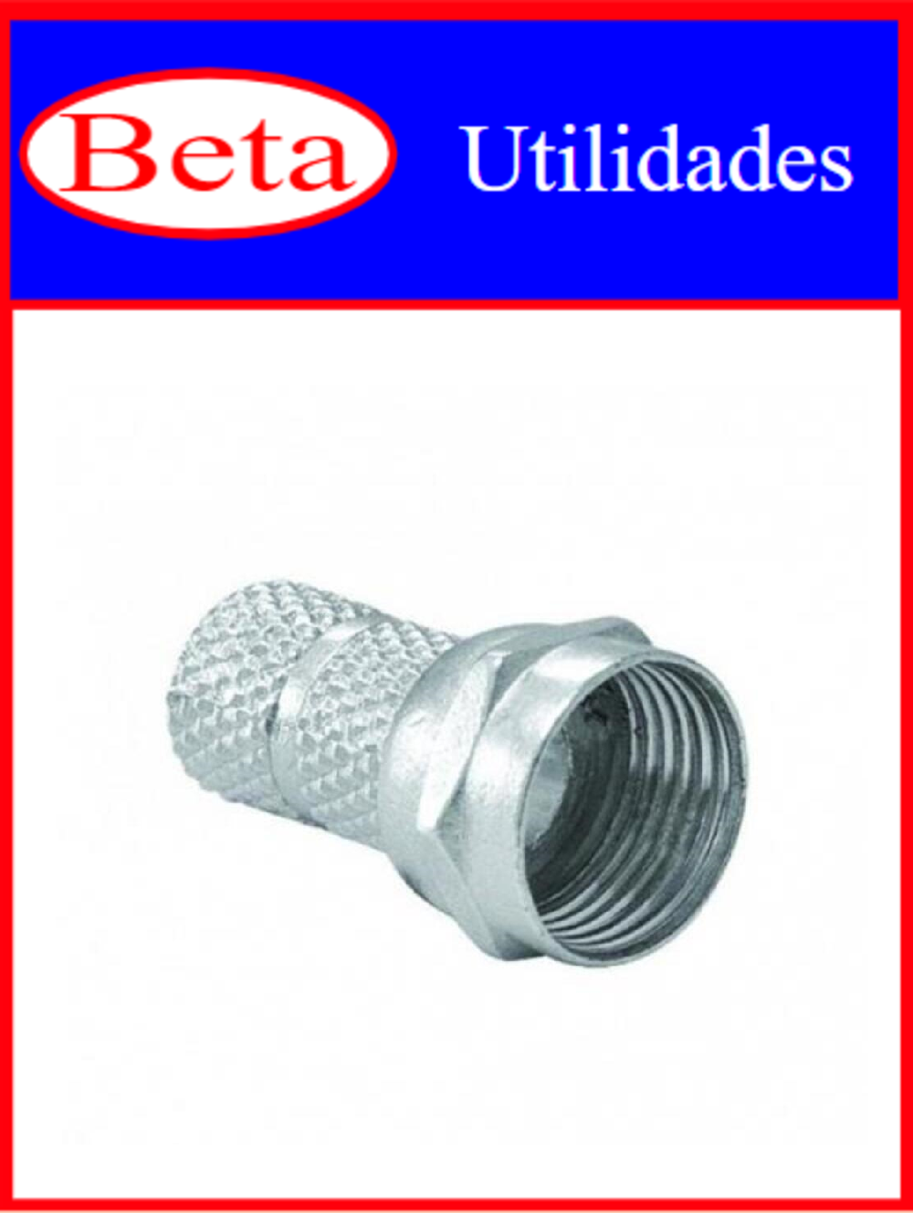 7898021401806 - BETA UTILIDADES CONECTOR ROSCA DUP C/2