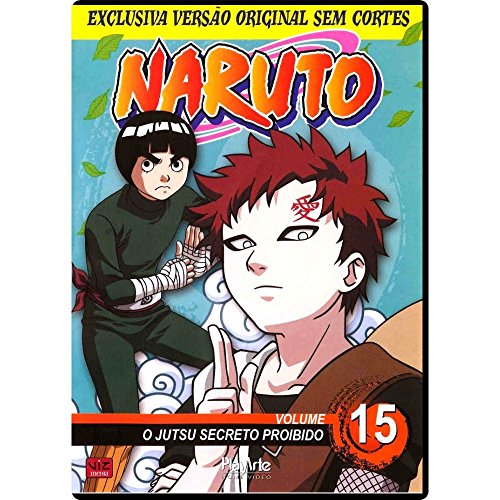 7898023242995 - DVD - NARUTO: O JUTSU SECRETO PROIBIDO - VOLUME 15