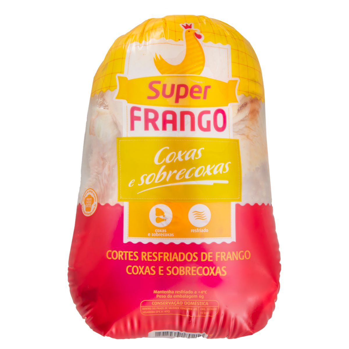7898040080211 - COXA COM SOBRECOXA DE FRANGO RESFRIADA SUPER FRANGO