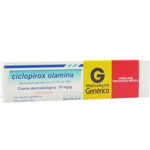 7898060132761 - CICLOPIROX OLAMINA 10 MG/G 1 G GLOBO GENÉRICO