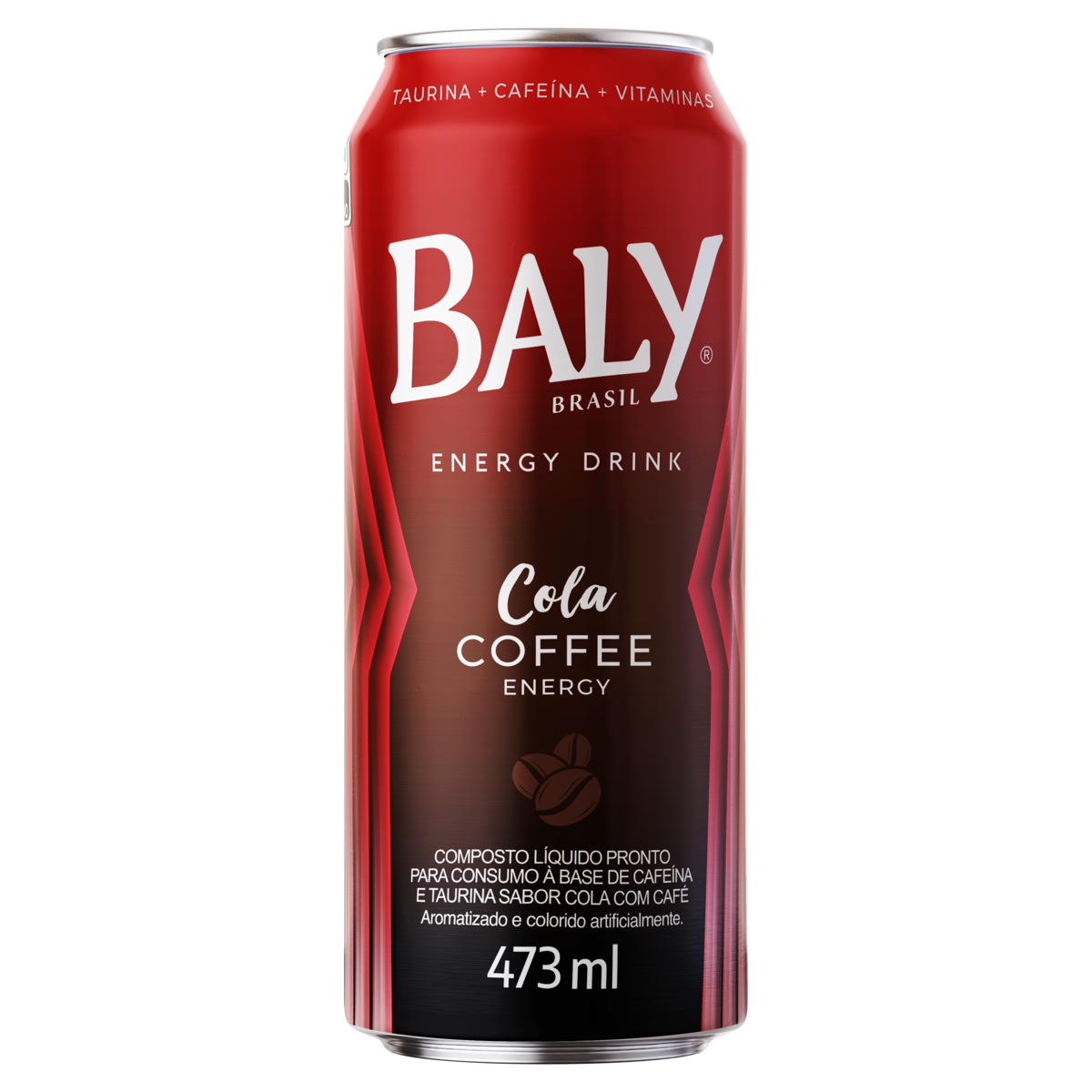 7898080665294 - ENERGÉTICO COLA COFFEE BALY LATA 473ML