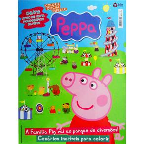7898084016092 - LIVRO - PEPPA PIG - A FAMÍLIA PIG VAI AO PARQUE DE DIVERSÕES