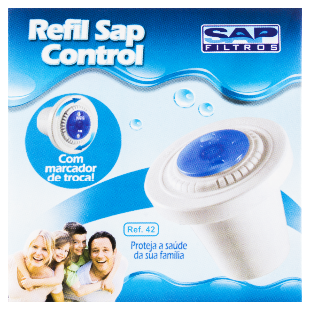 7898085891247 - REFIL FILTRO DE ÁGUA SAP CONTROL SAP