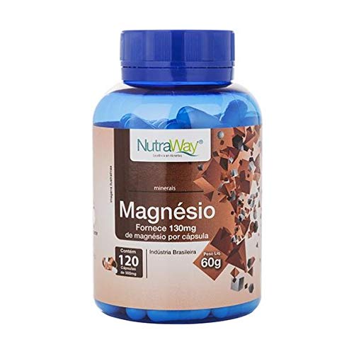 7898123770367 - MAGNESIO 500MG 120 CPS NUTRAWAY